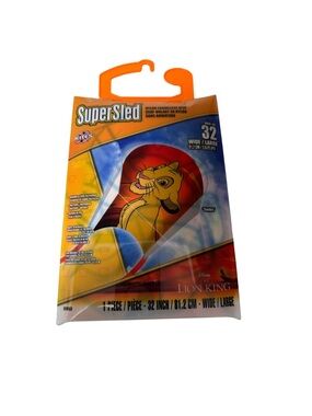Super Sled Lion King Simba Nylon Frameless Kite 32”